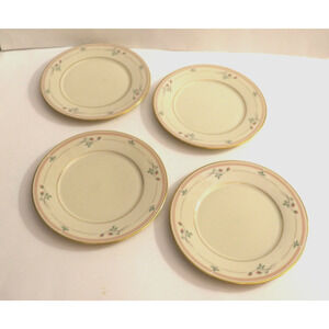 Lenox Rose Manor Four Salad Plates - Made in U.S.A.